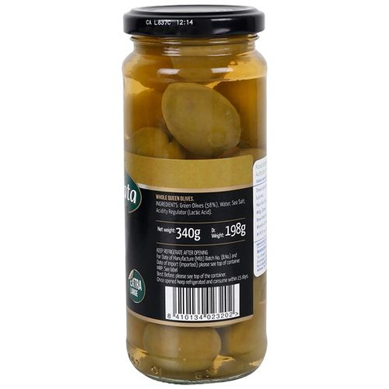 Buy Fragata Spanish Olives Whole Queen 340 Gm Online At Best Price Bigbasket