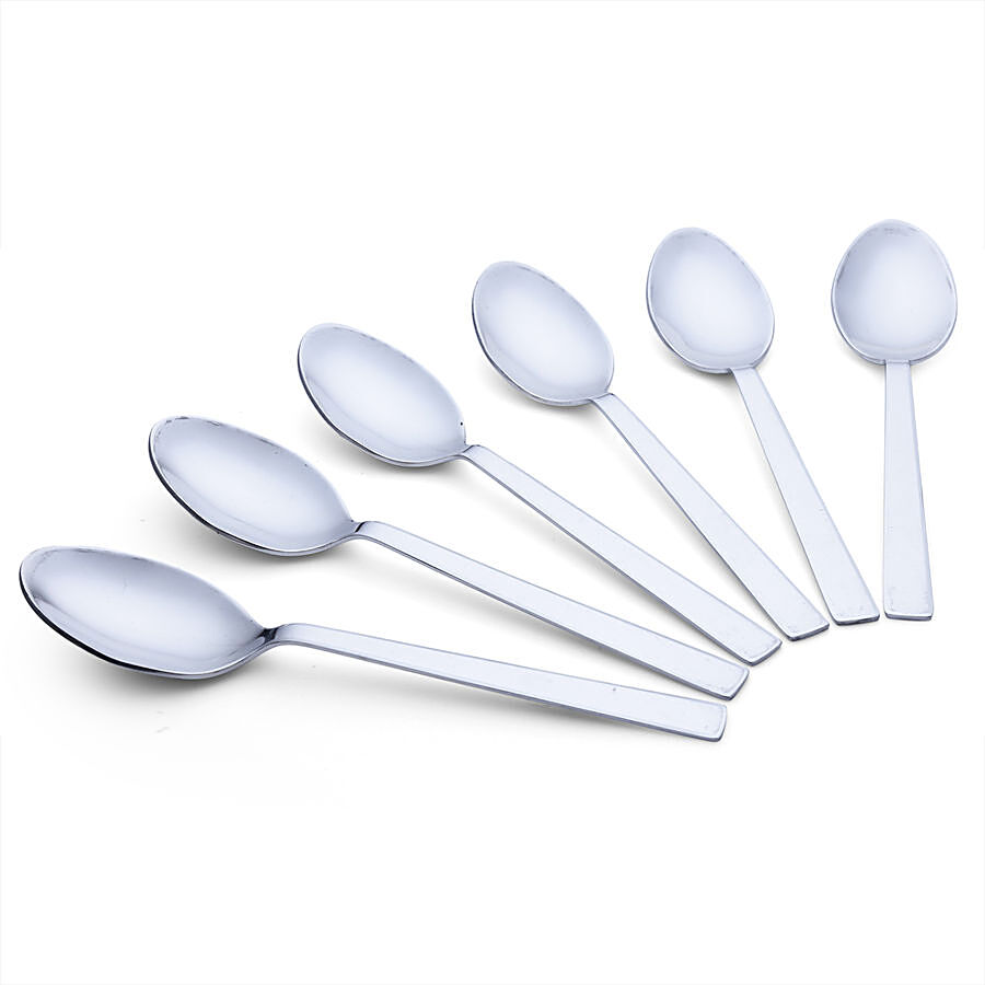 Buy AIRAN Stainless Steel Dessert Spoon Set - Silver Online at Best Price  of Rs 99 - bigbasket
