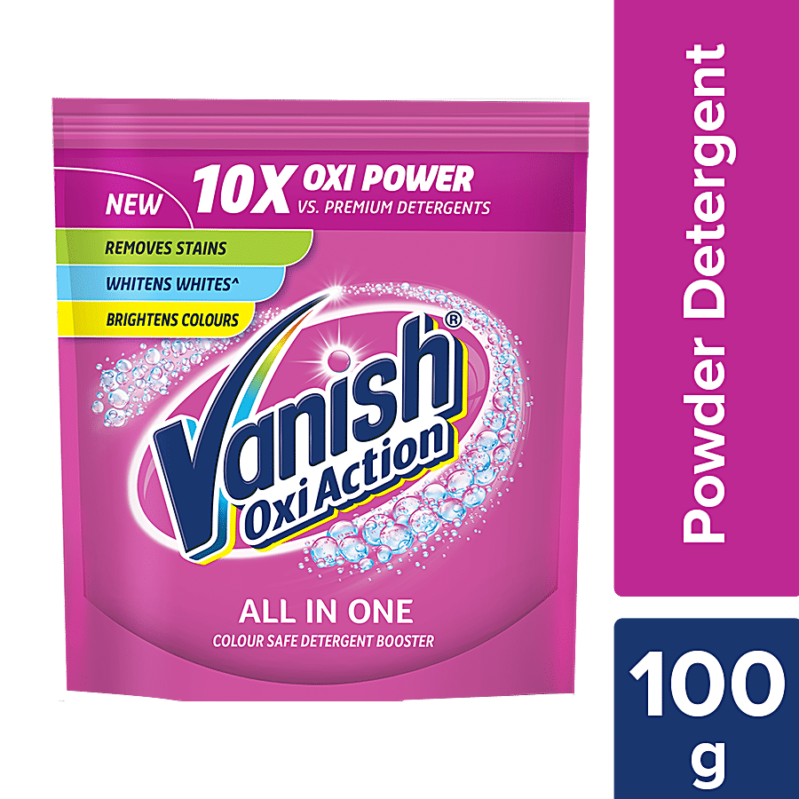 Buy Vanish Oxi Action Fabric Stain Remover Powder - Crystal White