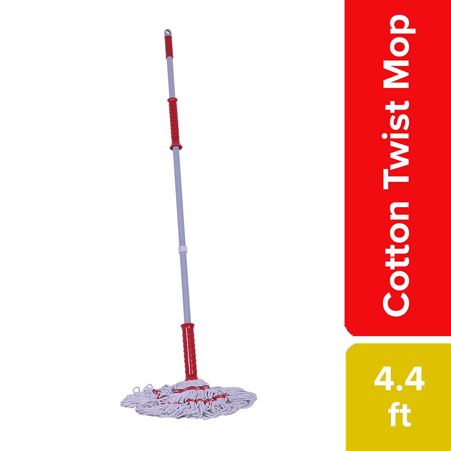 Buy Liao Wet Mop Floor Cleaning Cotton With Steel Stick Medium 1 Pc Online  At Best Price of Rs 399 - bigbasket