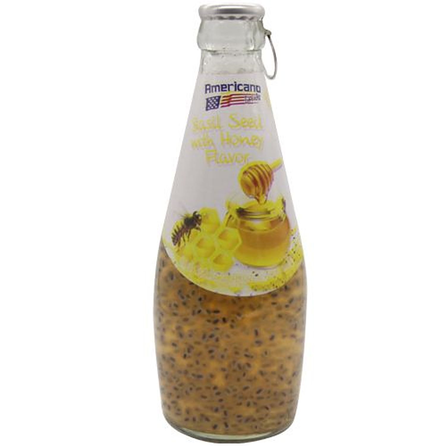 Americano Basil Seed Drinks Honey Flavor 290 ml