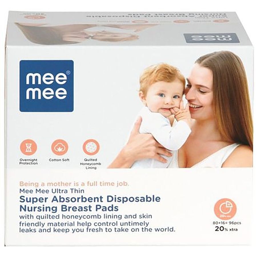 Buy Mee Mee Ultra Thin Super Absorbent Disposable Nursing Breast