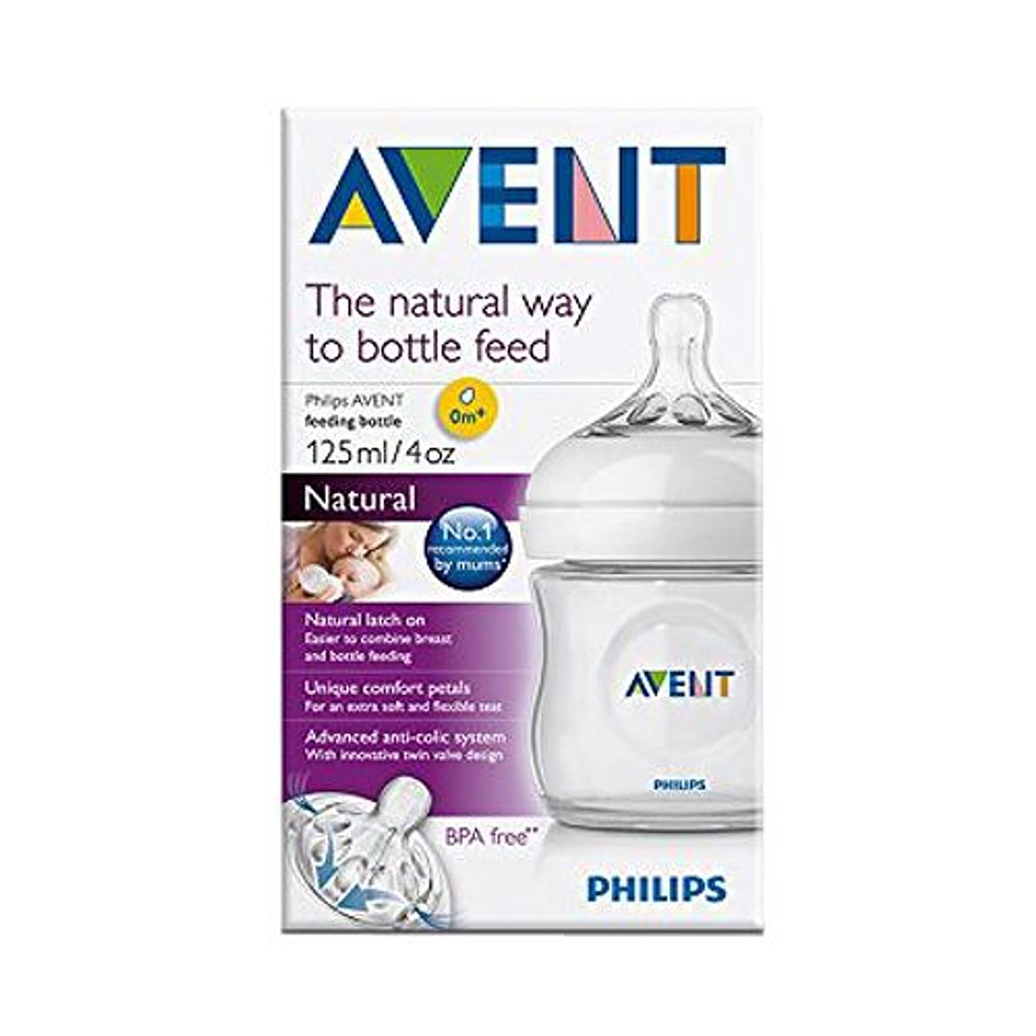 Buy Avent Feeding Bottle Natural 125 Ml Online At Best Price of Rs 445 -  bigbasket