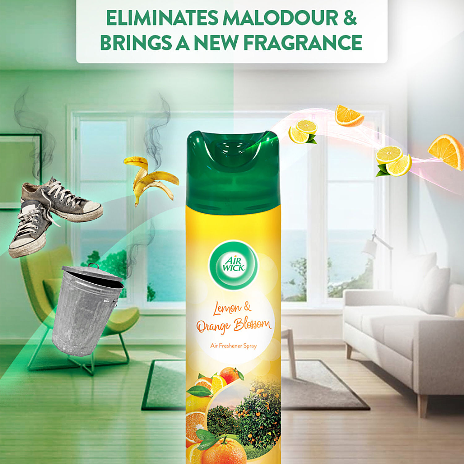 Airwick Lemon & Orange Blossom Automatic Spray Price in India - Buy Airwick  Lemon & Orange Blossom Automatic Spray online at