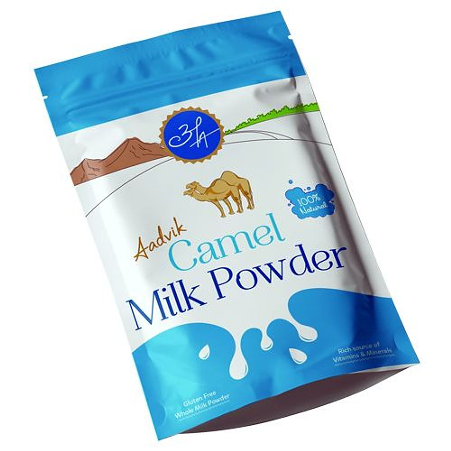 Dry Camel Milk Powder, 100% Pure, All-Natural