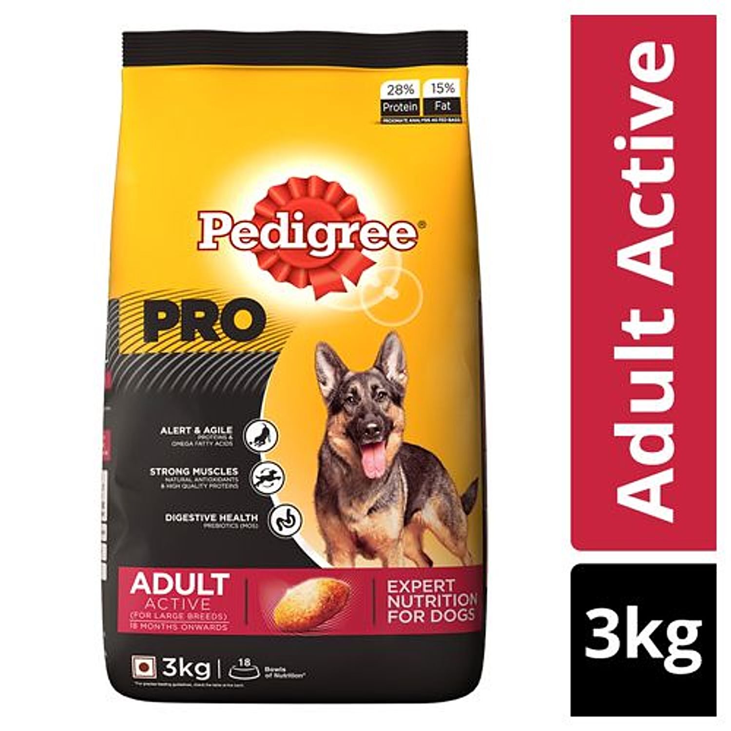 Pedigree pro deals expert nutrition