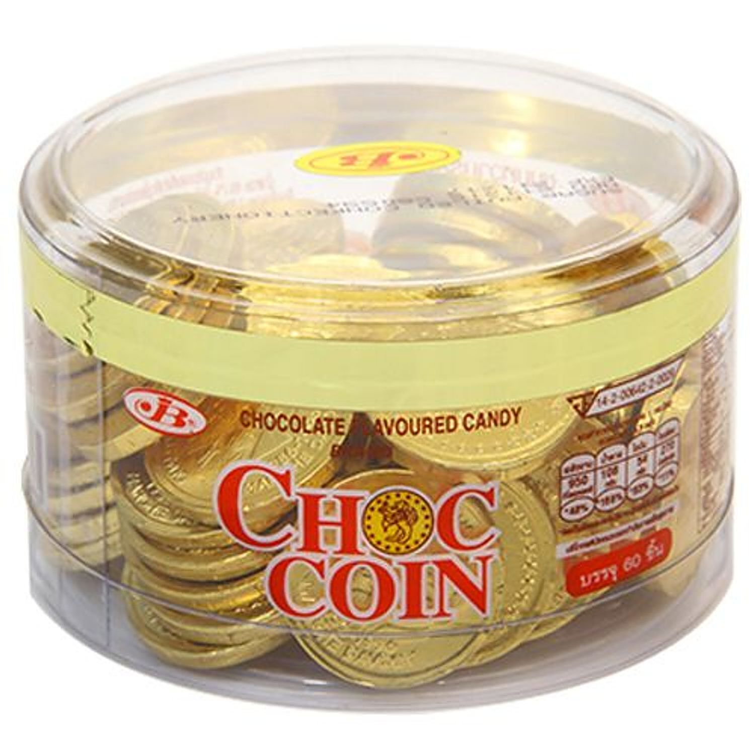 Choc Coin Gold Candy Chocolate Flavoured 168 g