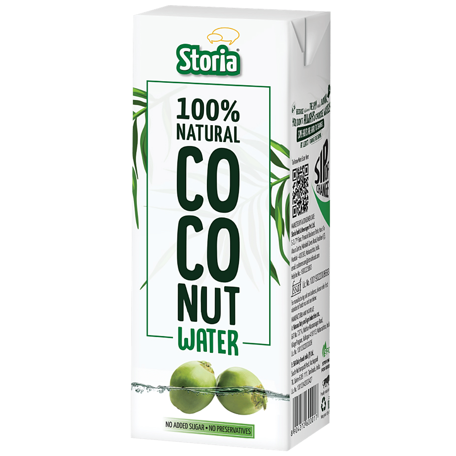 Cloudy White Coconut Water Tetra Pack, Packaging Size: 200 ml, Packaging  Type: Tetrapak at Rs 25/piece in Mumbai