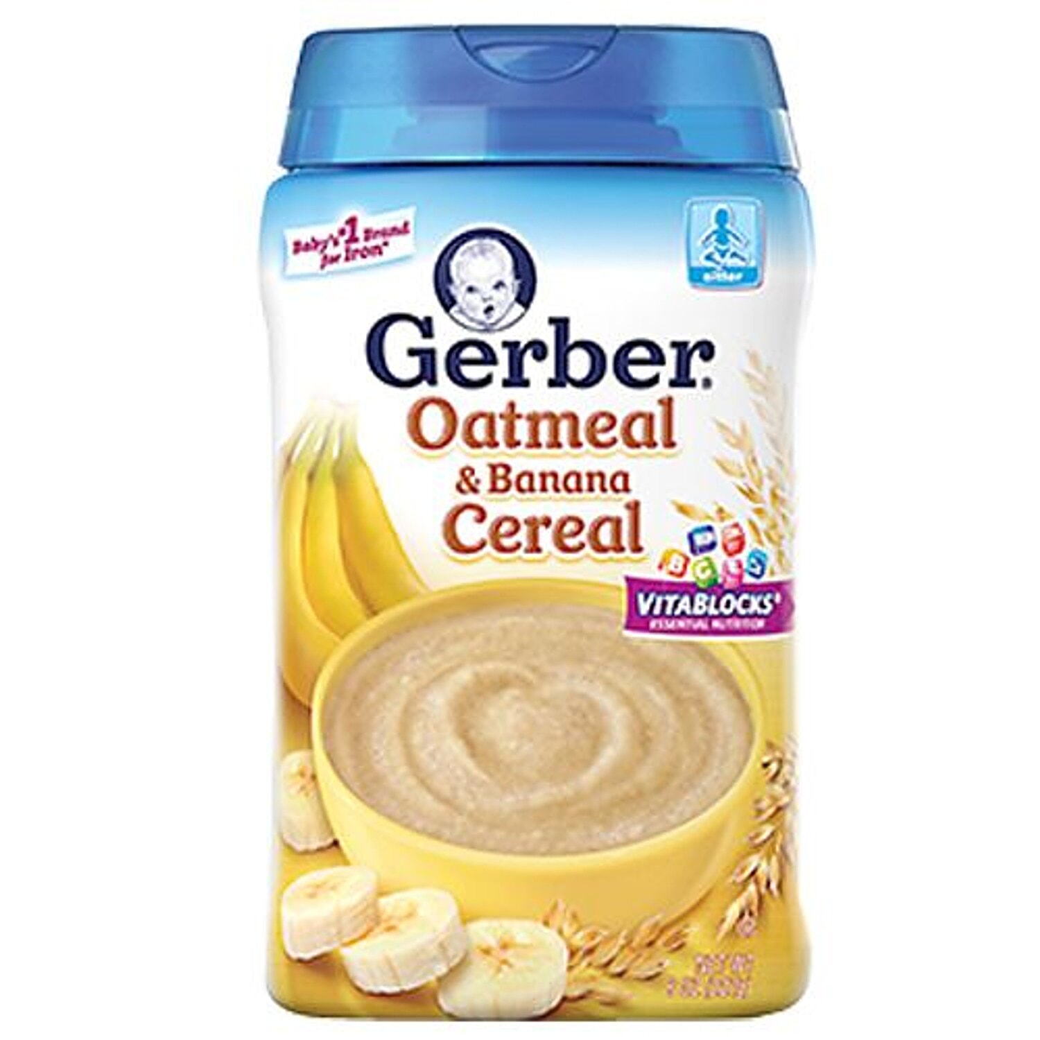 Gerber oatmeal best sale banana cereal