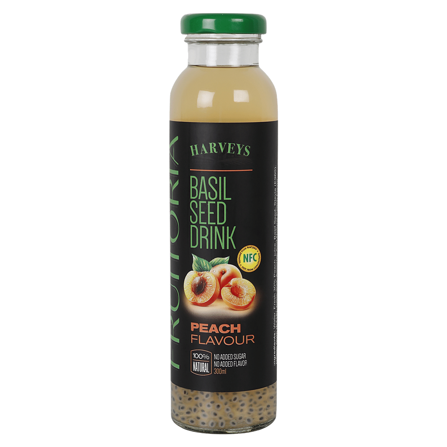 Buy Fruitoria Basil Seed Drink Peach 300 Ml Online At Best Price