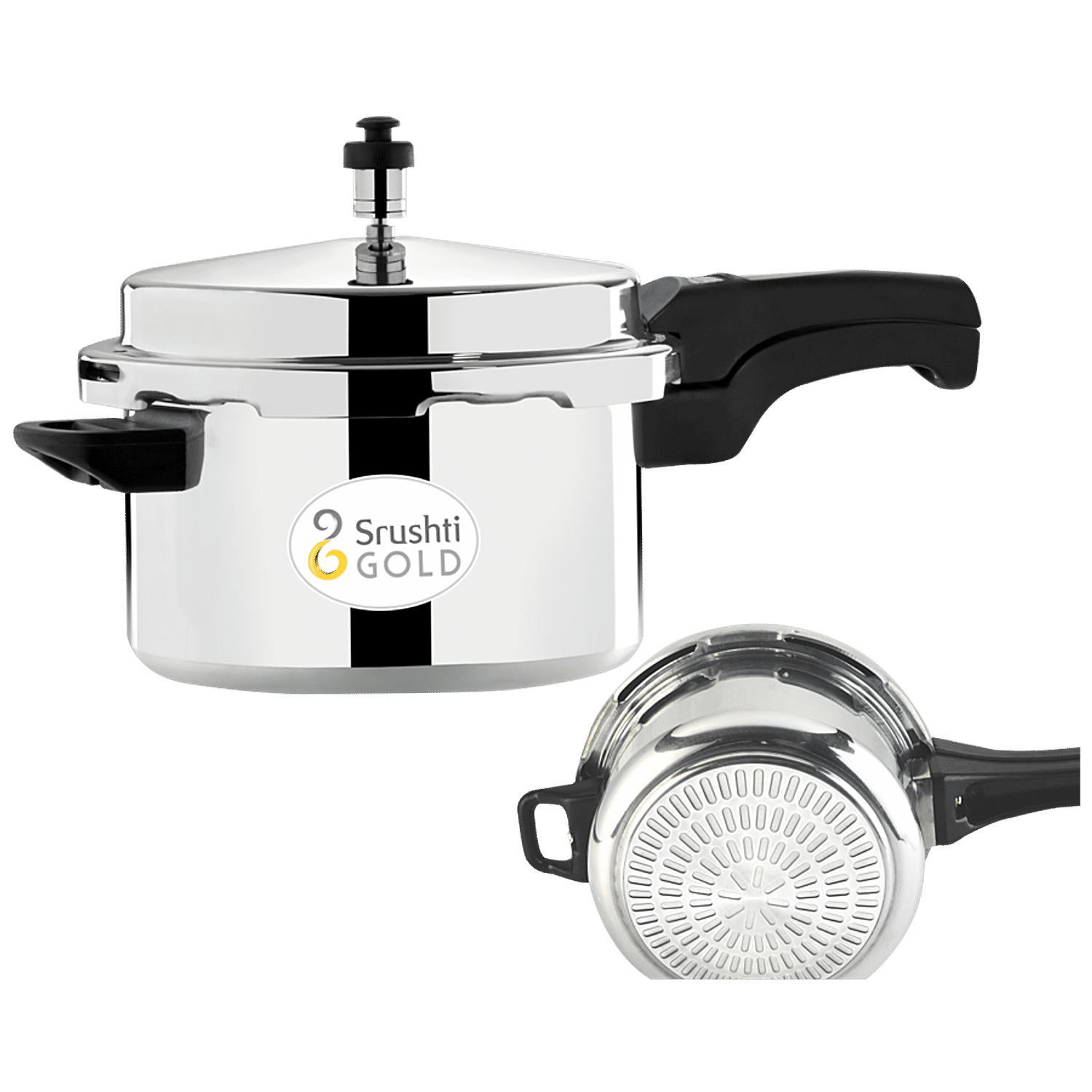 srushti gold pressure cooker 5 litre