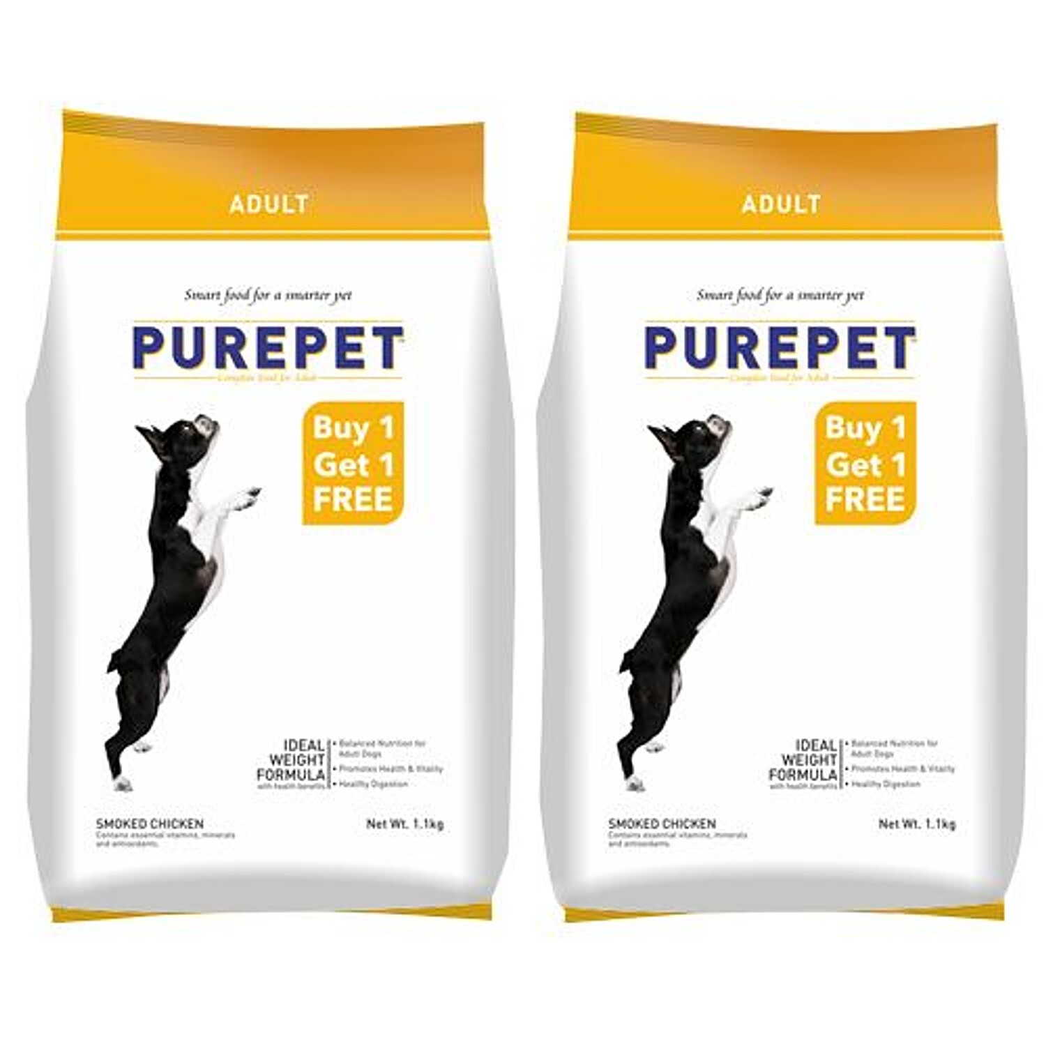 Buy Purepet Smoked Chicken Adult Dry Dog Food Online at Best Price