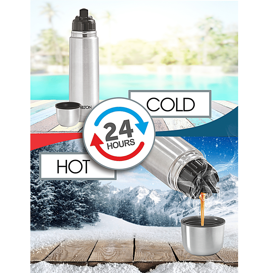 Buy Femora Bullet Thermosteel Stainless Steel Water Bottle/Flask - Hot &  Cold Online at Best Price of Rs 849 - bigbasket