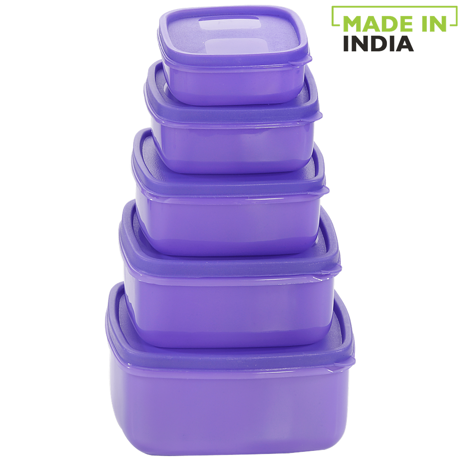 Buy Polyset Magic Seal Storage Containers - Plastic, Square, Royal Blue,  High Quality, Sturdy Online at Best Price of Rs 275 - bigbasket