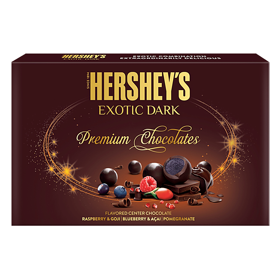 Buy Hershey's Exotic Dark Californian Almonds Chocolate - Seasoned With  Guava & Mexican Chili Flavor Online at Best Price of Rs 132.8 - bigbasket