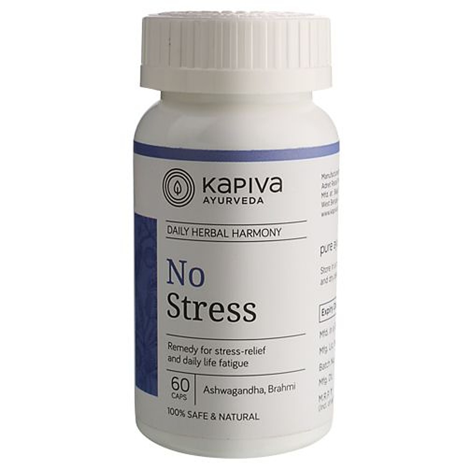 Kapiva No Stress Capsules 60 pcs