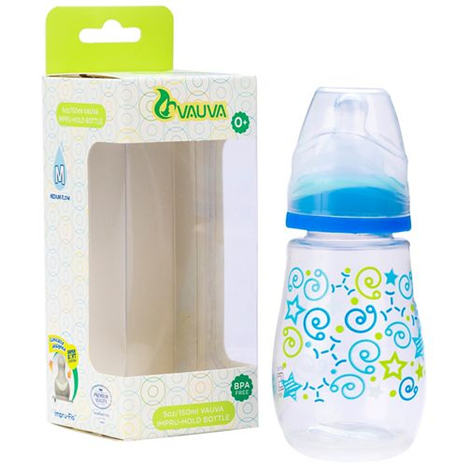 Buy Vauva Impru-Hold Feeding Bottle - Assorted Colour, VA 5001 Online at  Best Price of Rs 155 - bigbasket