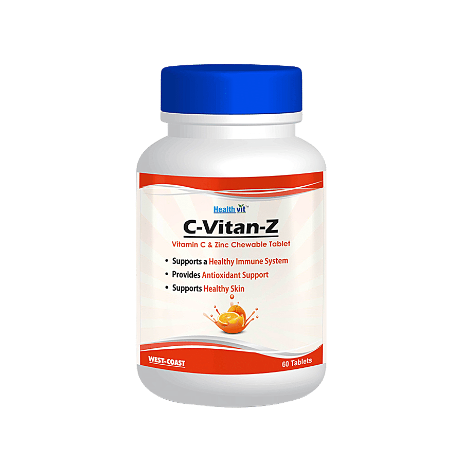 Buy Healthvit Tablets C Vitan Z Vitamin C Zinc Online At Best Price Of Rs 175 Bigbasket