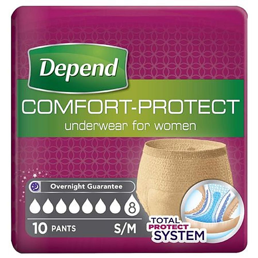 Buy Depend Pull Up Adult Diapers for Women Large Size - 38-54 inches Waist  (9 Count) Online at Low Prices in India 