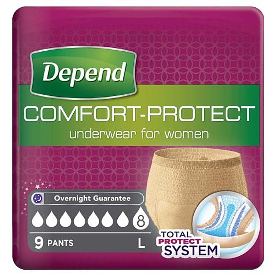 Buy Depend Adult Pull-up Pants for Women - Comfort Protect
