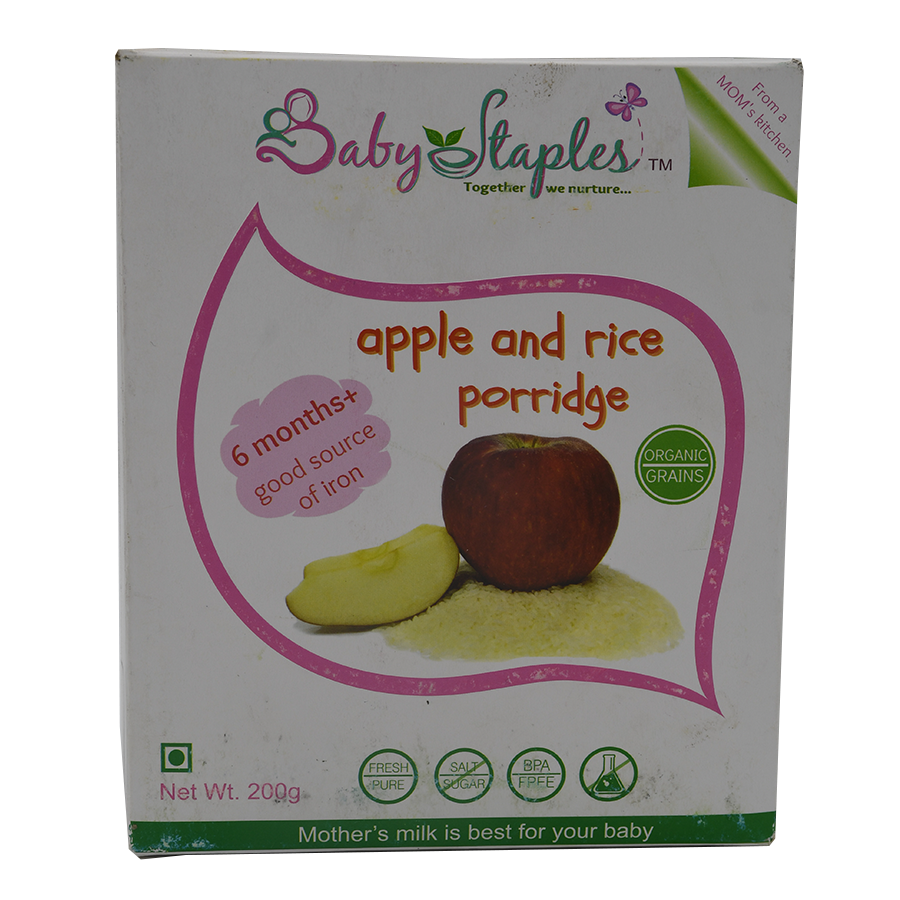 Apple rice best sale porridge for baby