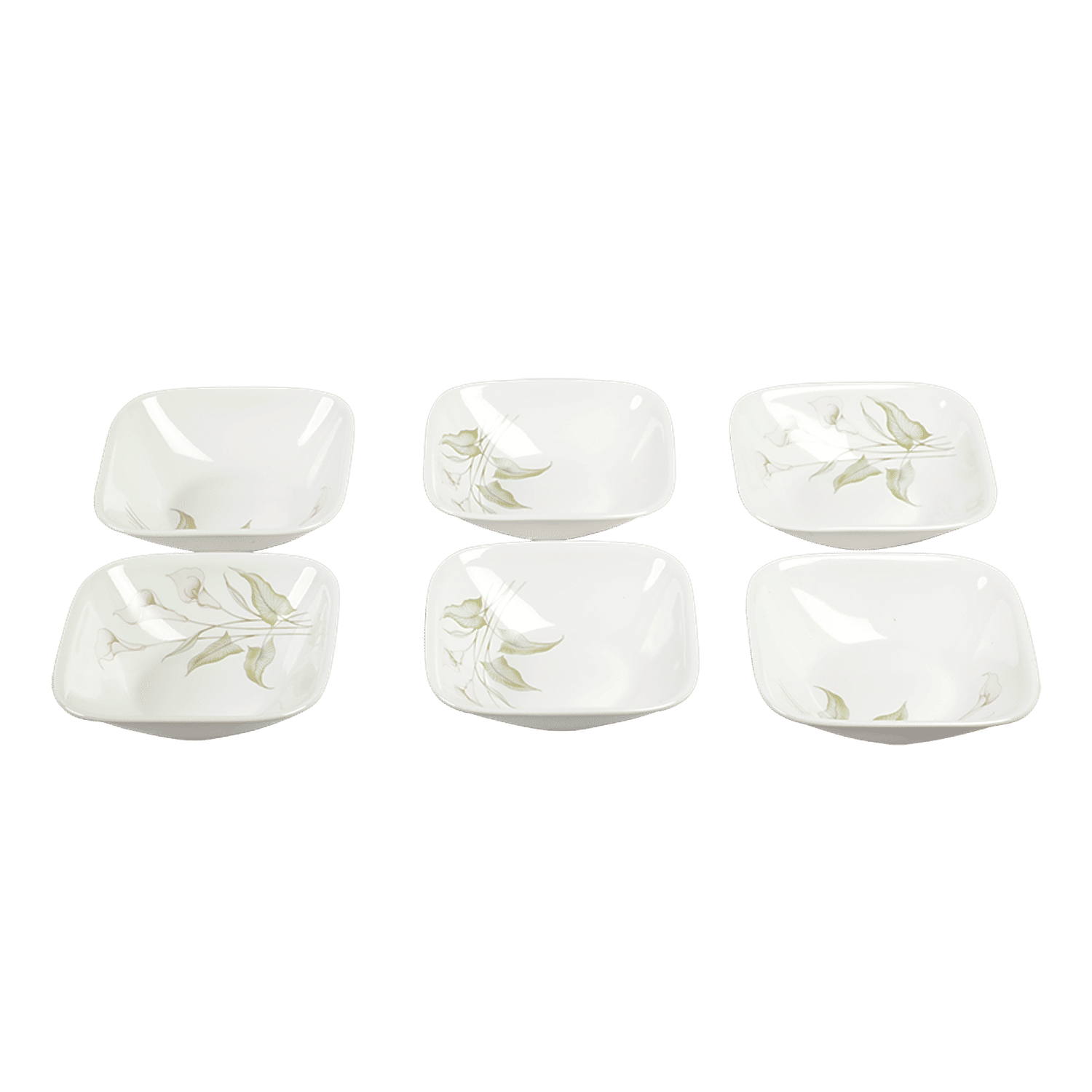 Buy Corelle Asia Elegant City Square Round 296ml Vegetable Dessert Bowl -  Pack of 6 online in India at  – Corellebrands