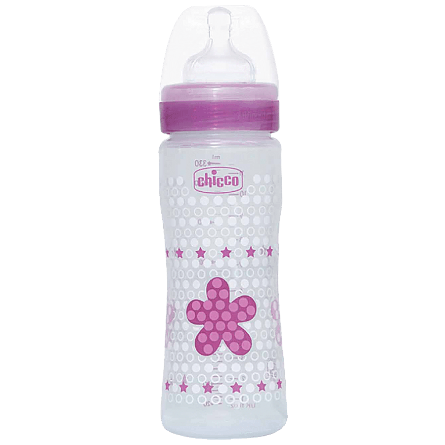 Buy Chicco Baby Feeding Bottle Fast - Pink, 4m+ Online at Best Price of Rs  289 - bigbasket