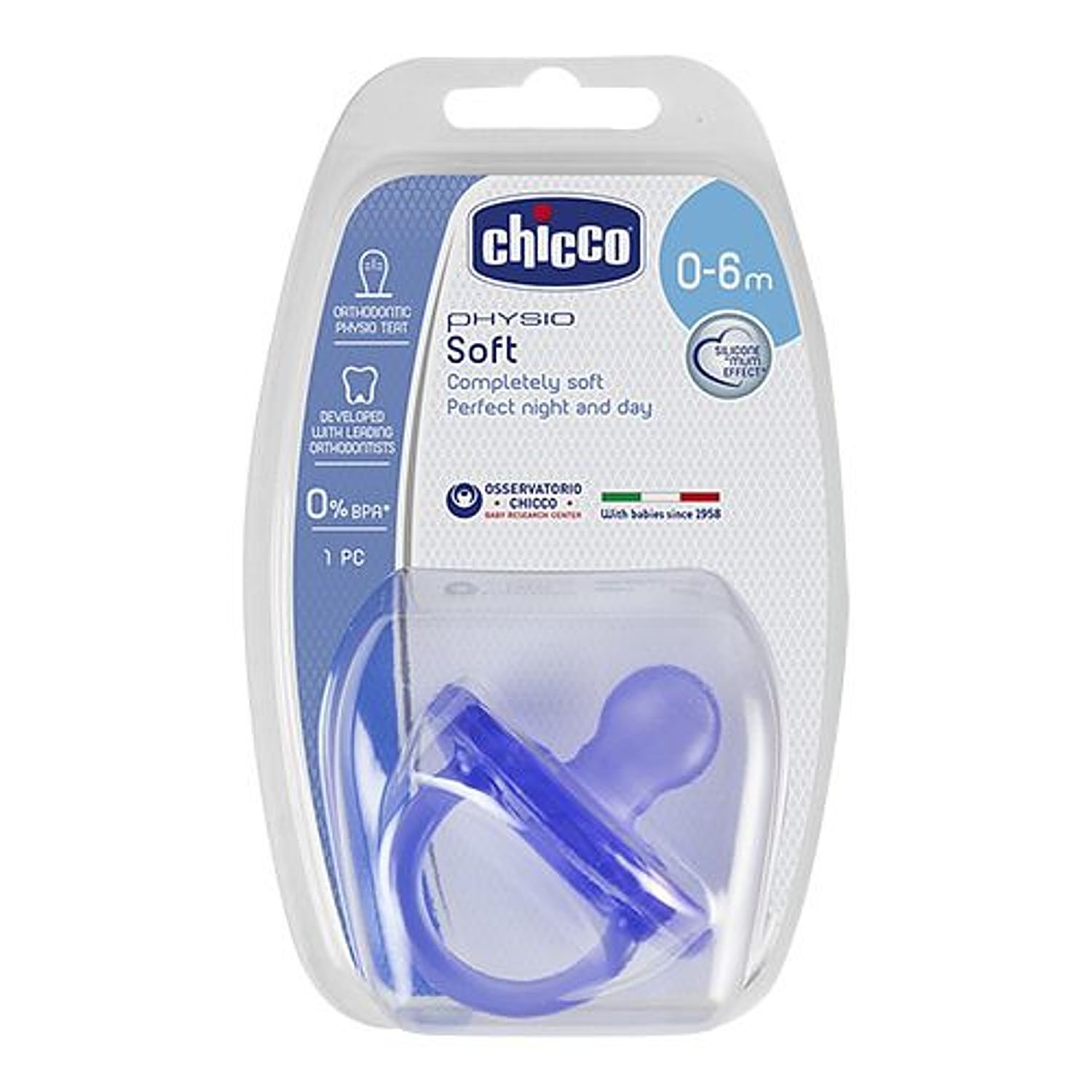 Chicco Cuillère en silicone Rose 6m+