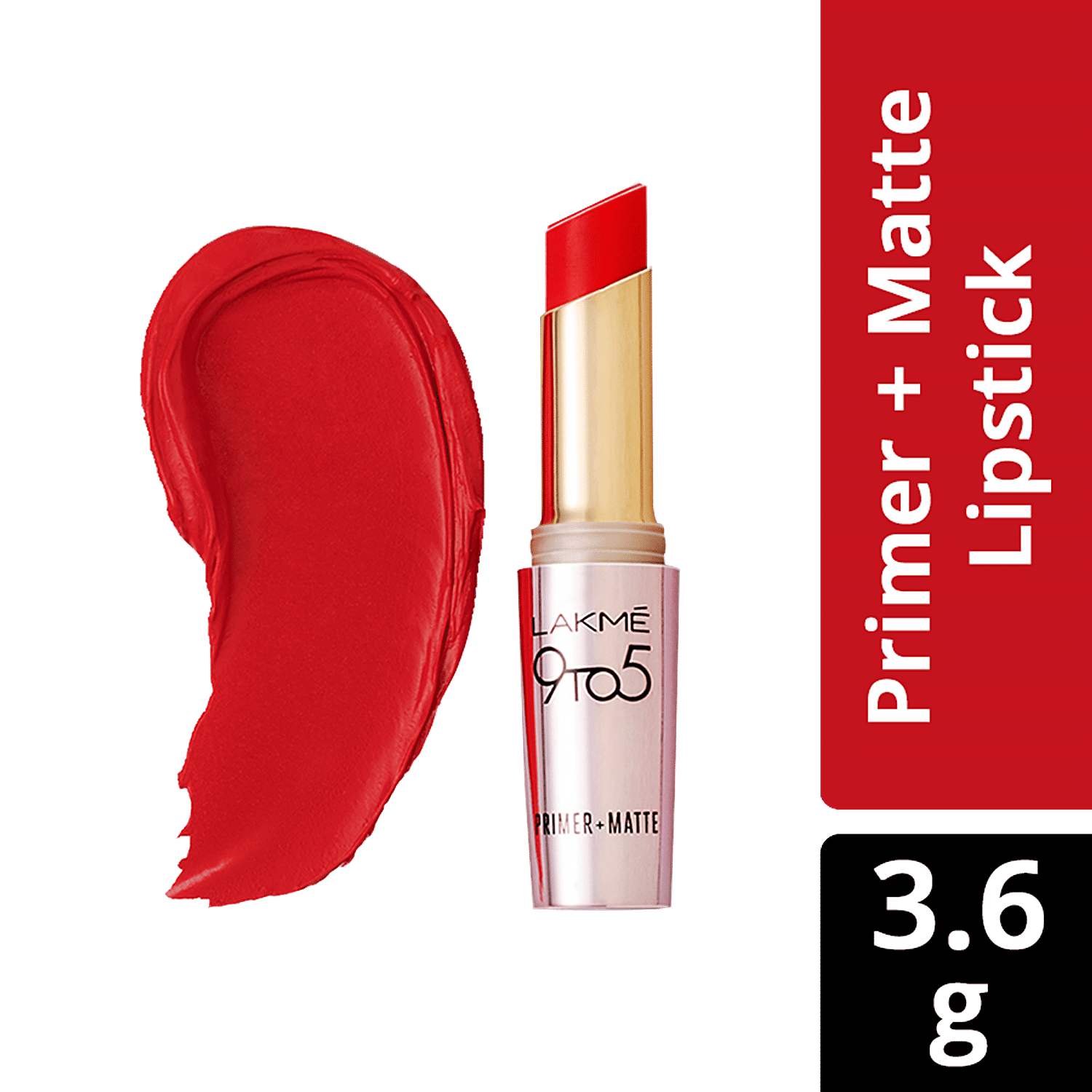 lakme 9 to 5 red coat lipstick