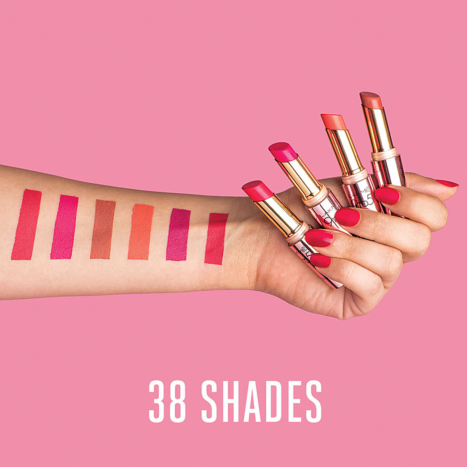 lakme 9 to 5 primer matte lipstick fuchsia file