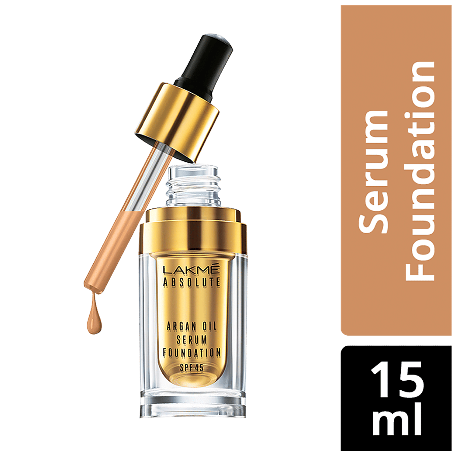 lakme absolute argan oil serum foundation silky golden