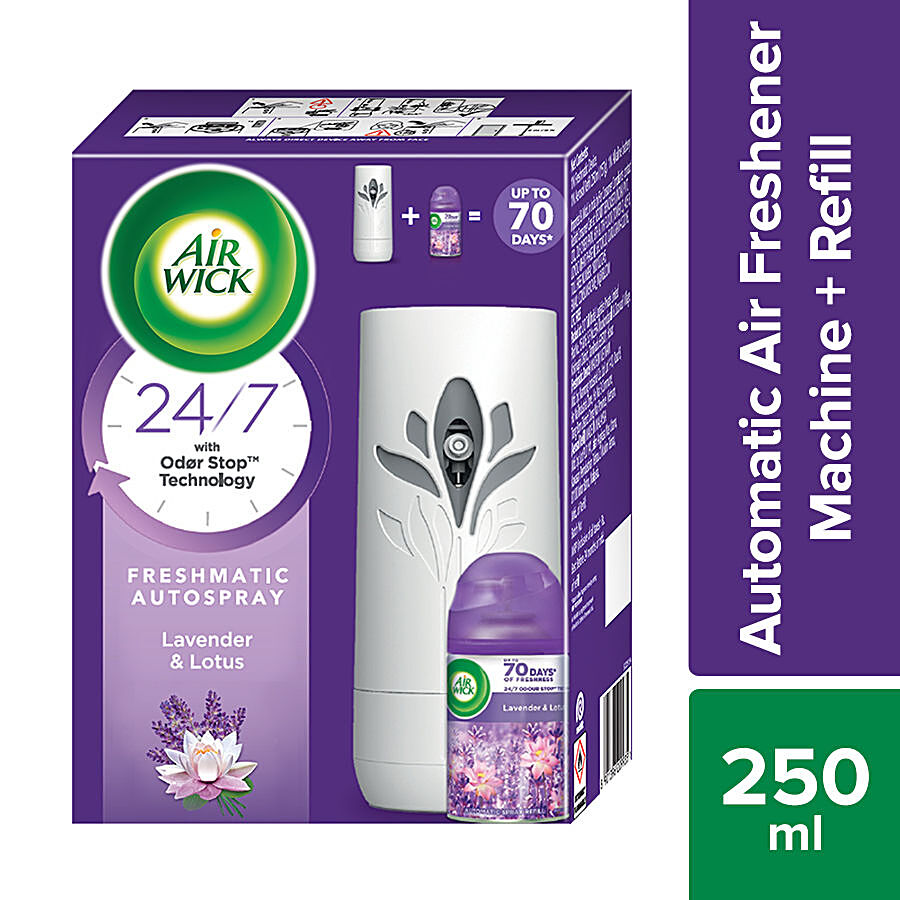 Air Wick Freshmatic Lavender Automatic Spray Starter Kit 1pc
