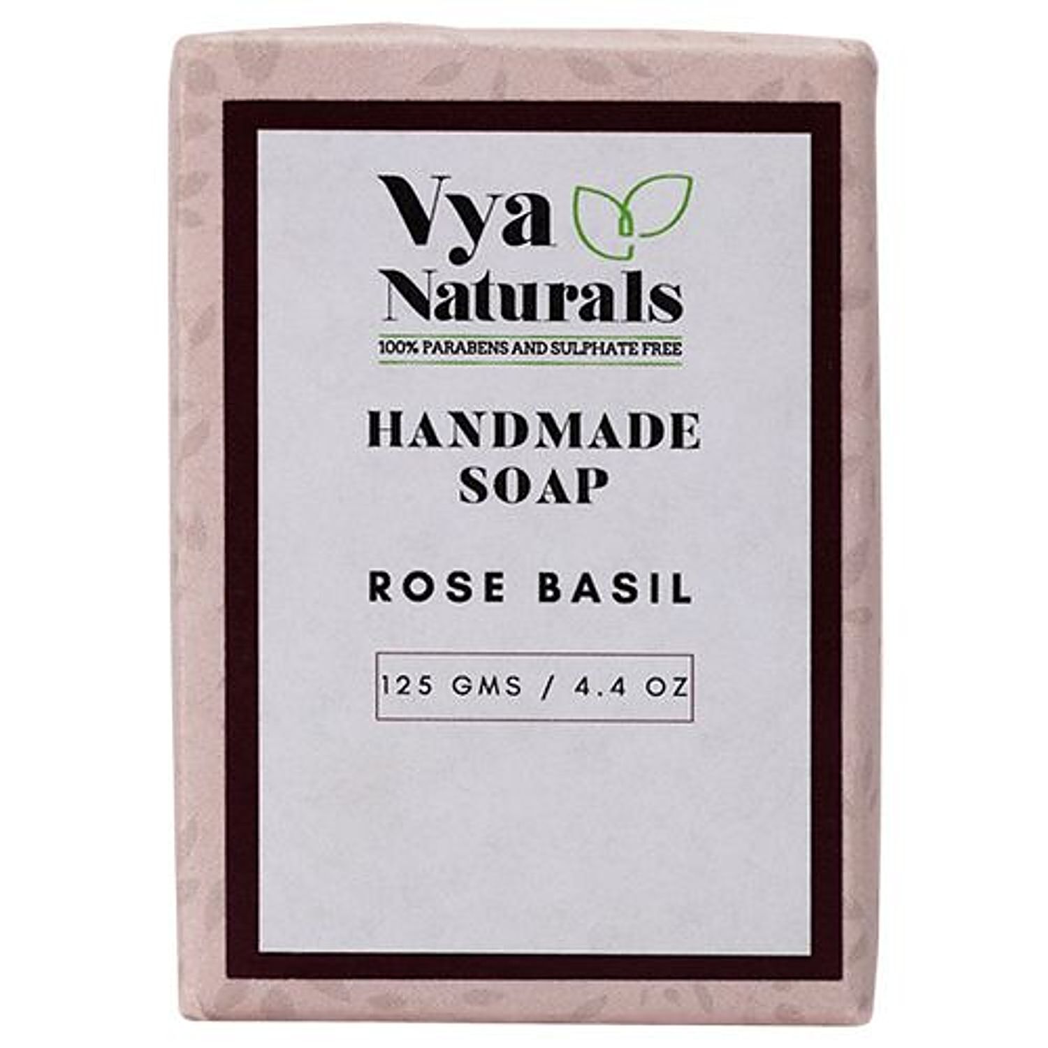 Buy Vya Naturals Rose Basil Handmade Soap Online at Best Price of