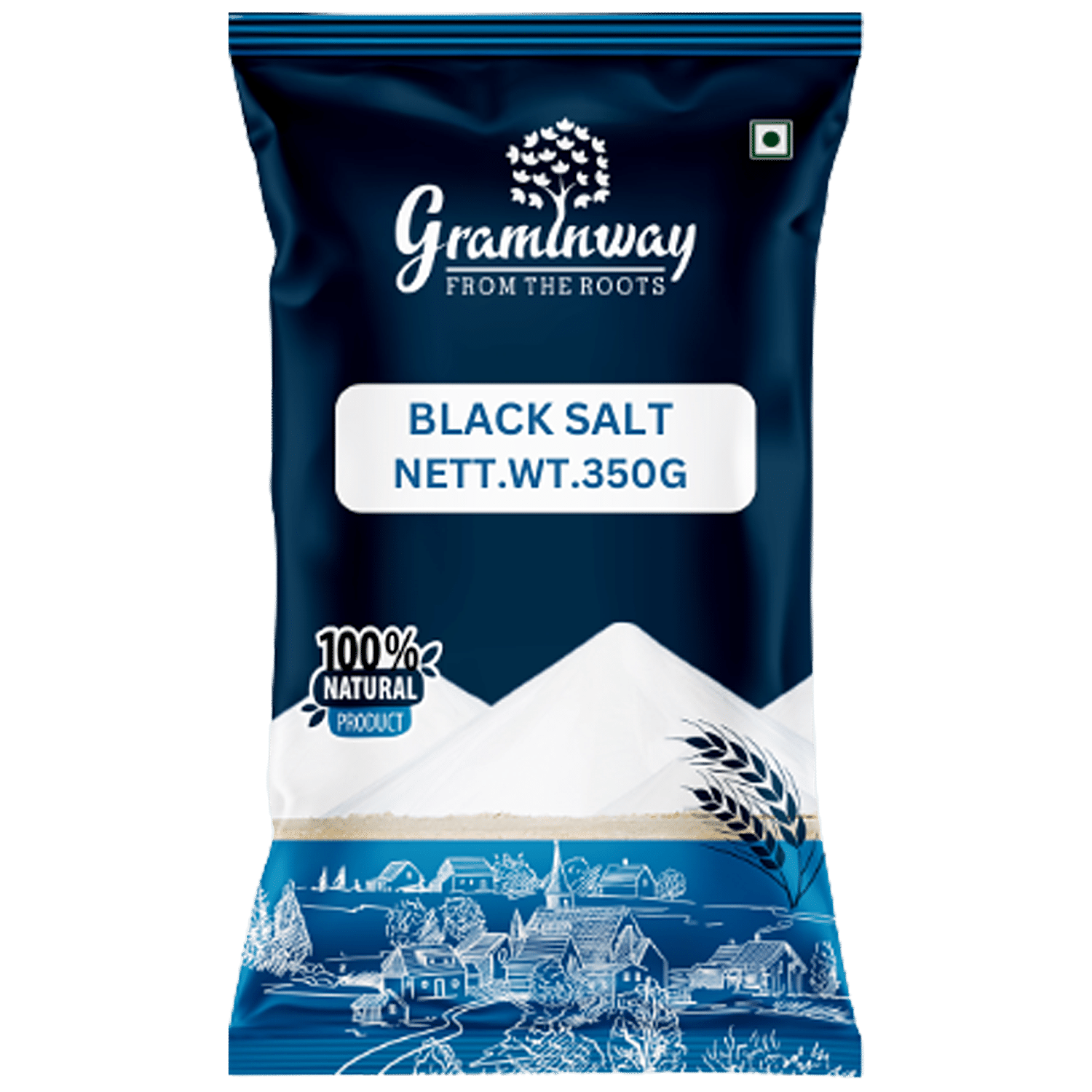 Kala Namak salt in a jar buy online