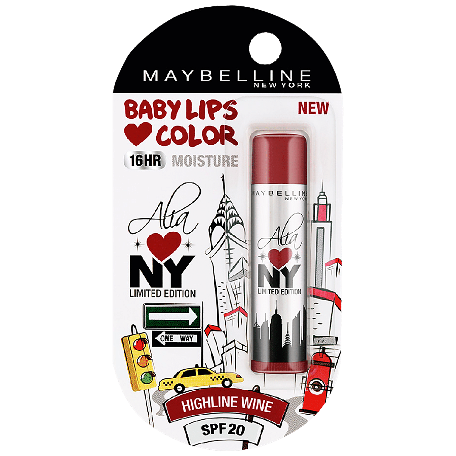 maybelline highline wine lip balm