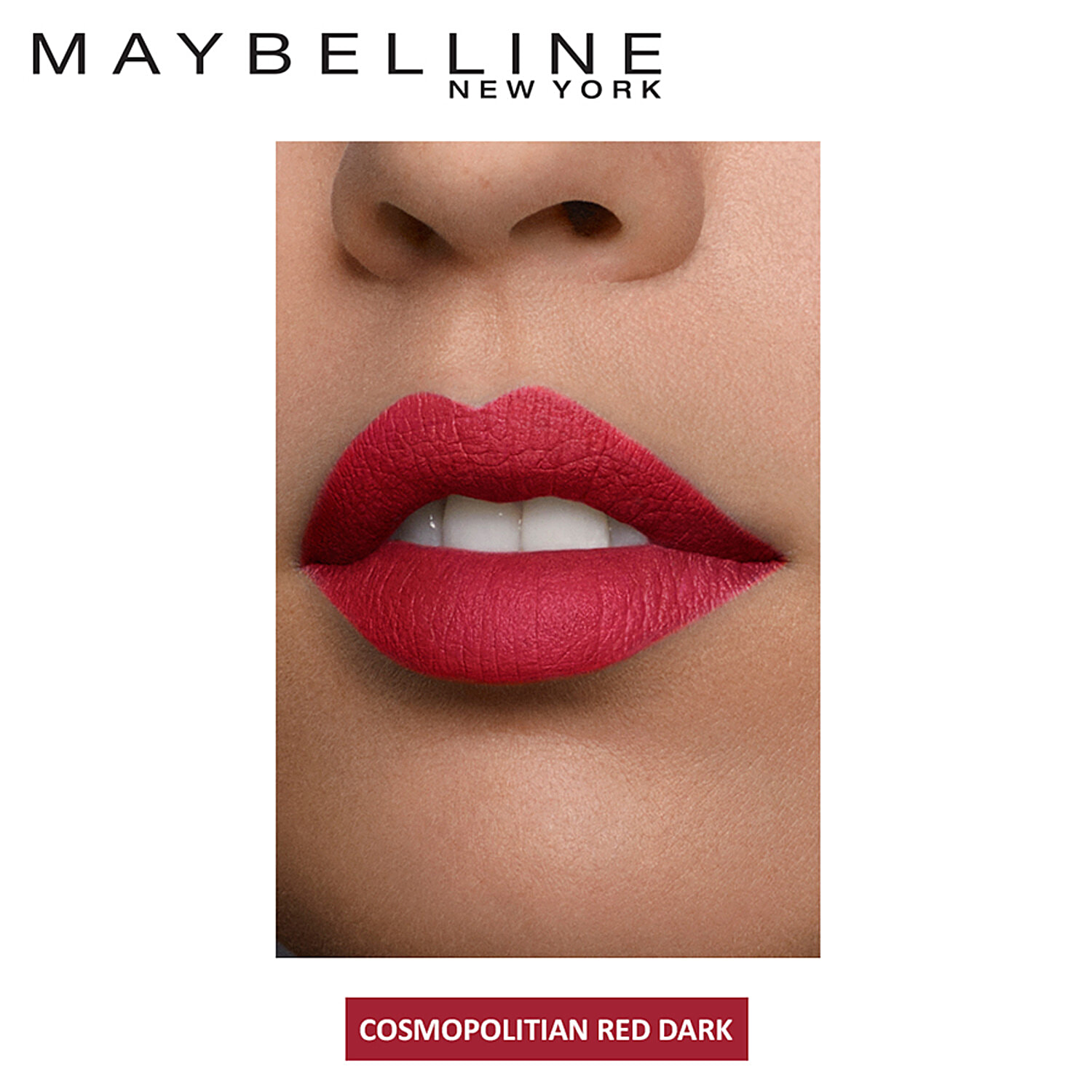 maybelline cosmopolitan red 643