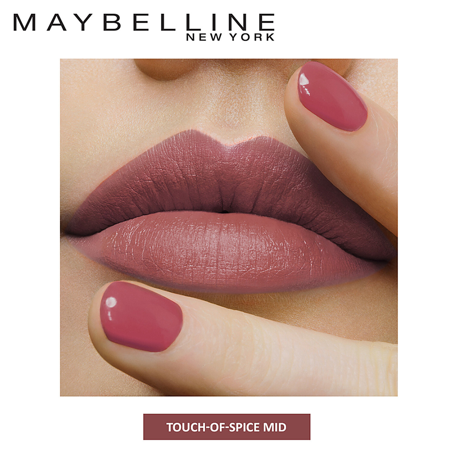 lipstick maybelline touch of spice