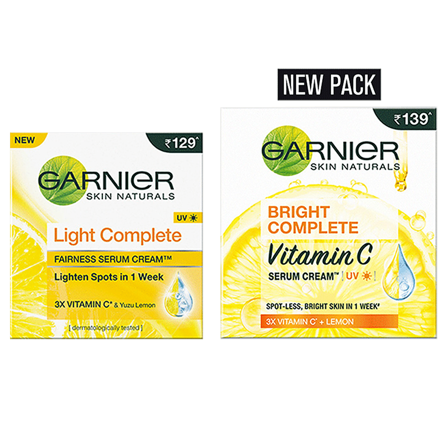 Buy Garnier Garnier Bright Complete Vitamin C Serum Cream Uv Online At Best Price Of Rs 149 Bigbasket