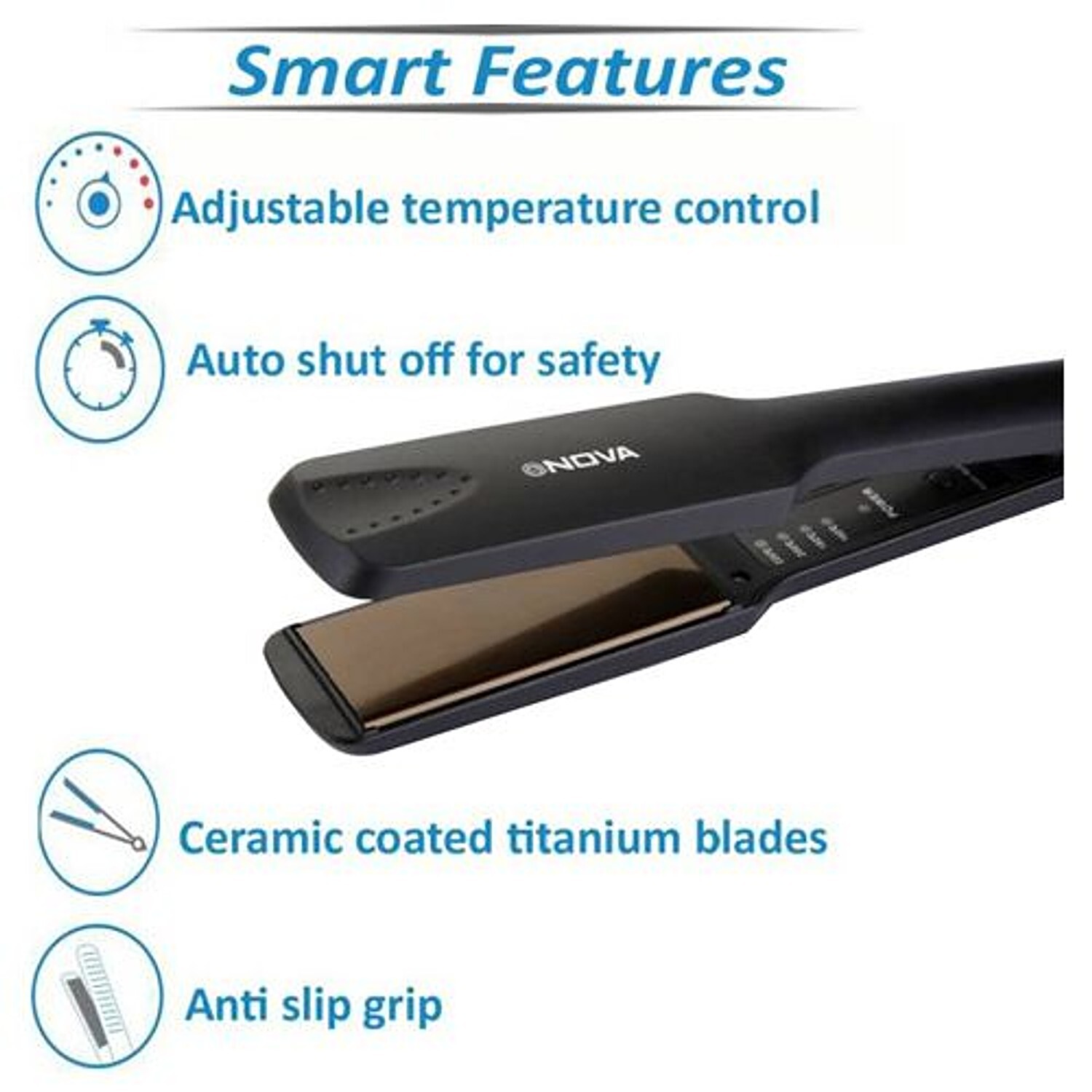 Nova nhs shop 860 hair straightener