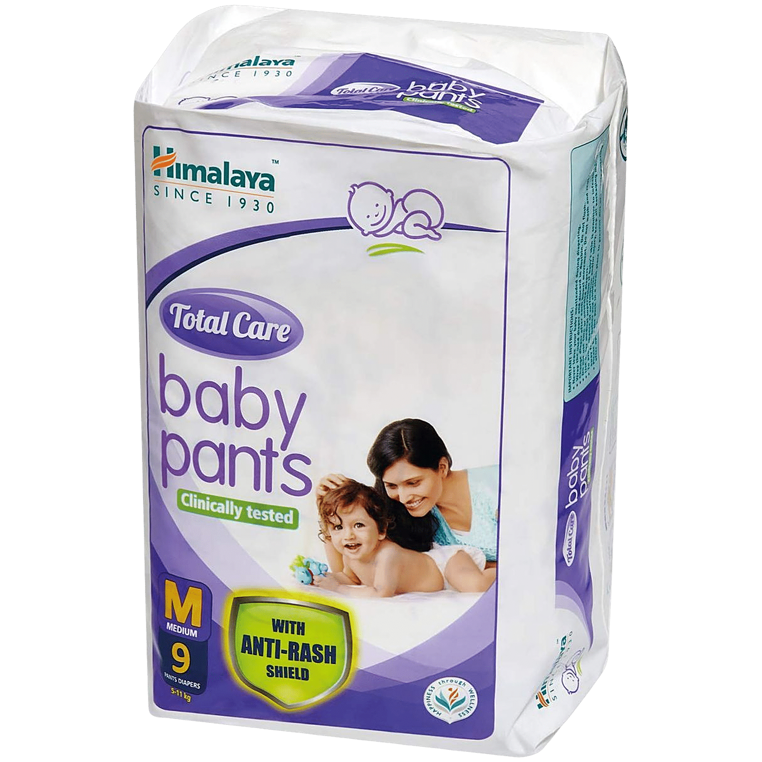 Buy Himalaya Baby Diapers Small Anti Rash Shield 7 Kg 9 Pcs Pouch