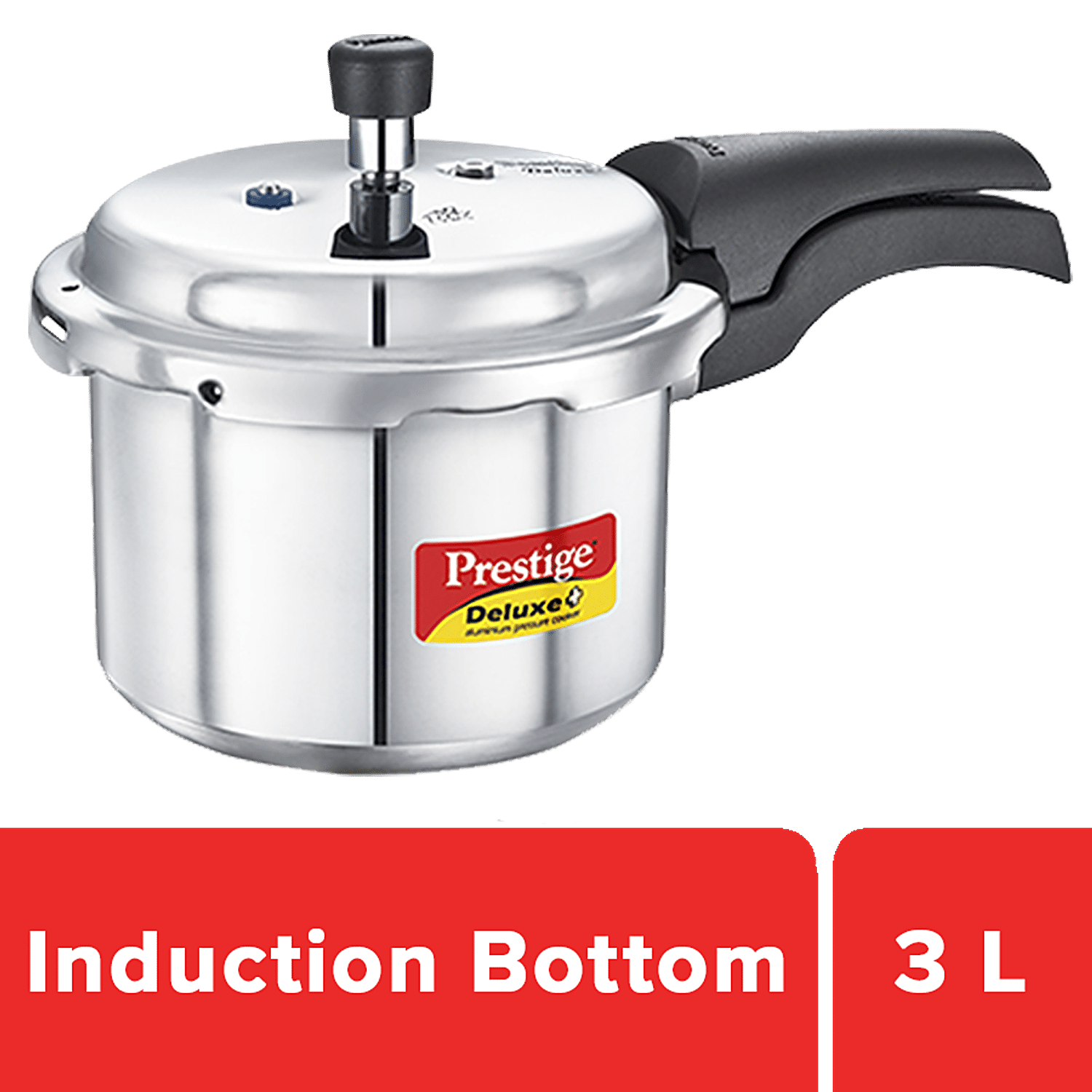 prestige deluxe plus cooker 3 litre induction base