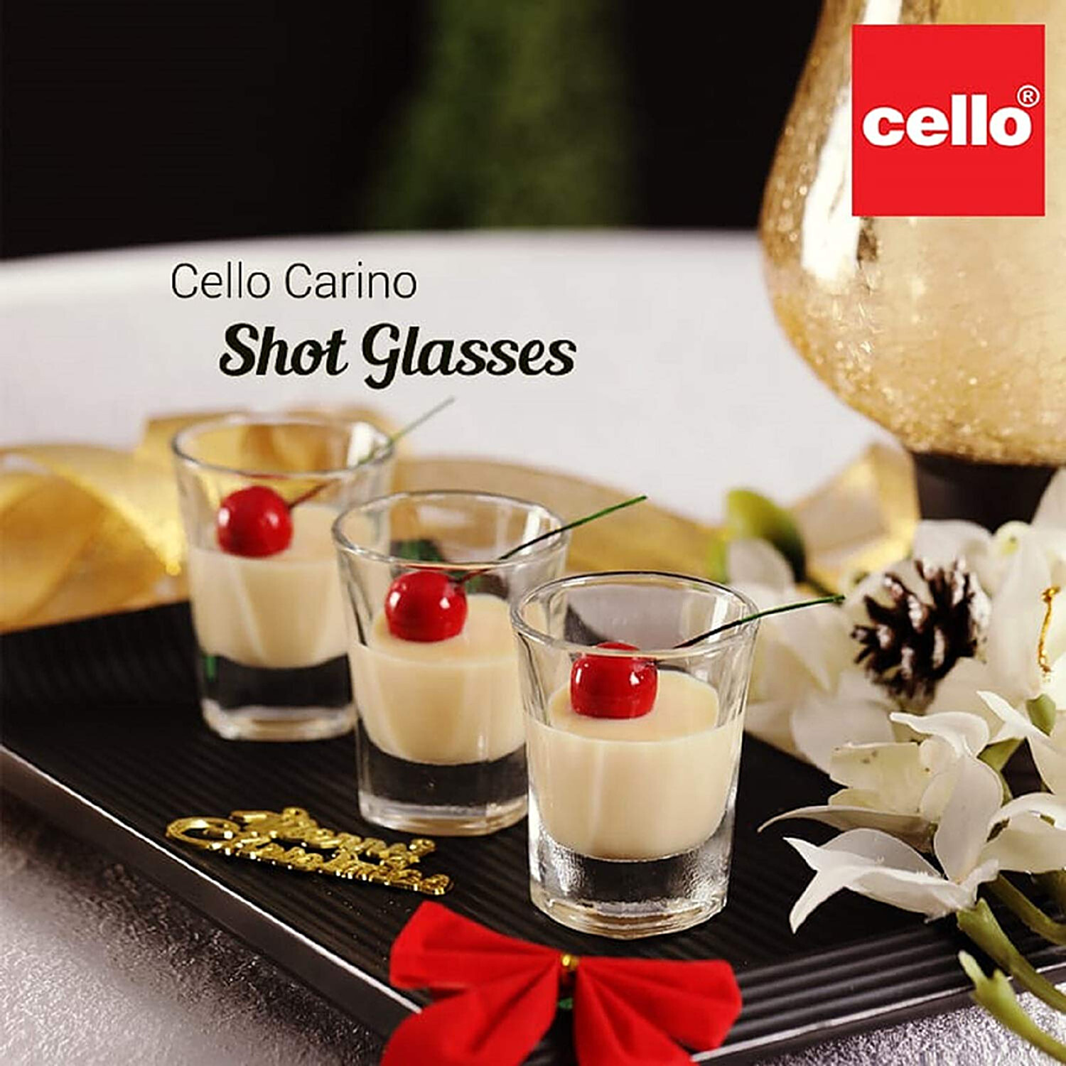 cello carino shot glass