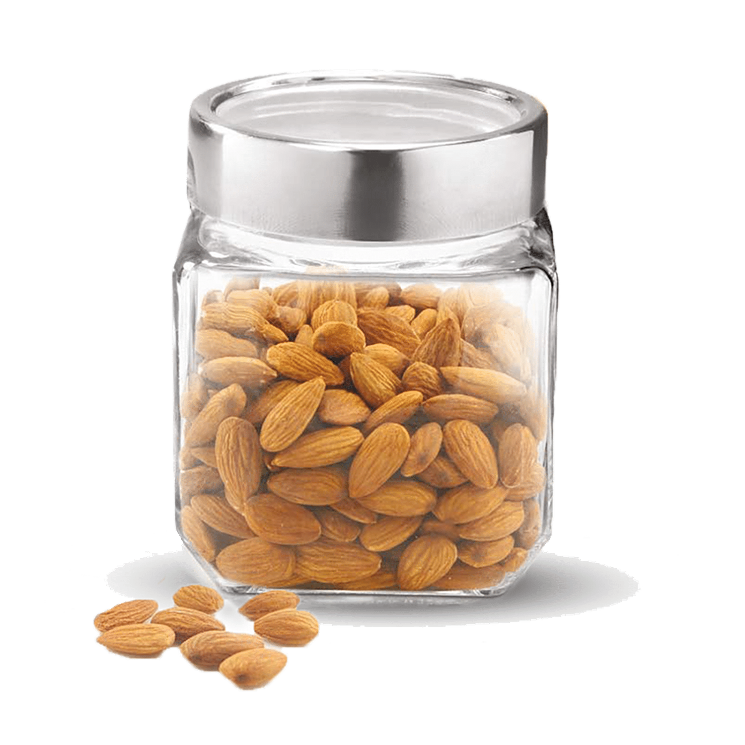 Buy Borosilicate Round Jar with Wooden Lid Online - Treo by Milton