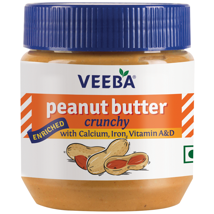 Buy VEEBA Crunchy Peanut Butter Online at Best Price of Rs 158.86 -  bigbasket