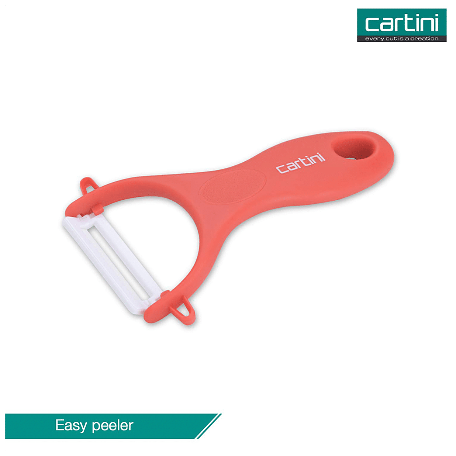 Cartini Ceramic Peeler - Red – The Home Products Company