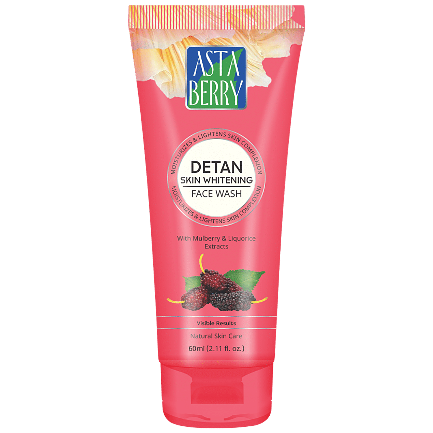 Astaberry Detan Skin Whitening Face Wash 100 ml