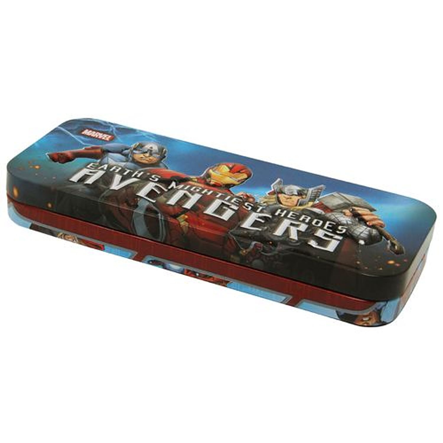 Buy Hm International Marvel Avengers Multi Layer Metal Pencil Box