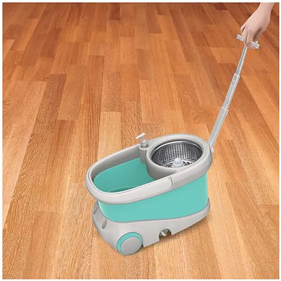 UNIQUE Spin mop Bucket Mop steel Wringer 1 floor magic mop stick & 2 Refill  Absorbers Mop Set Price in India - Buy UNIQUE Spin mop Bucket Mop steel  Wringer 1 floor