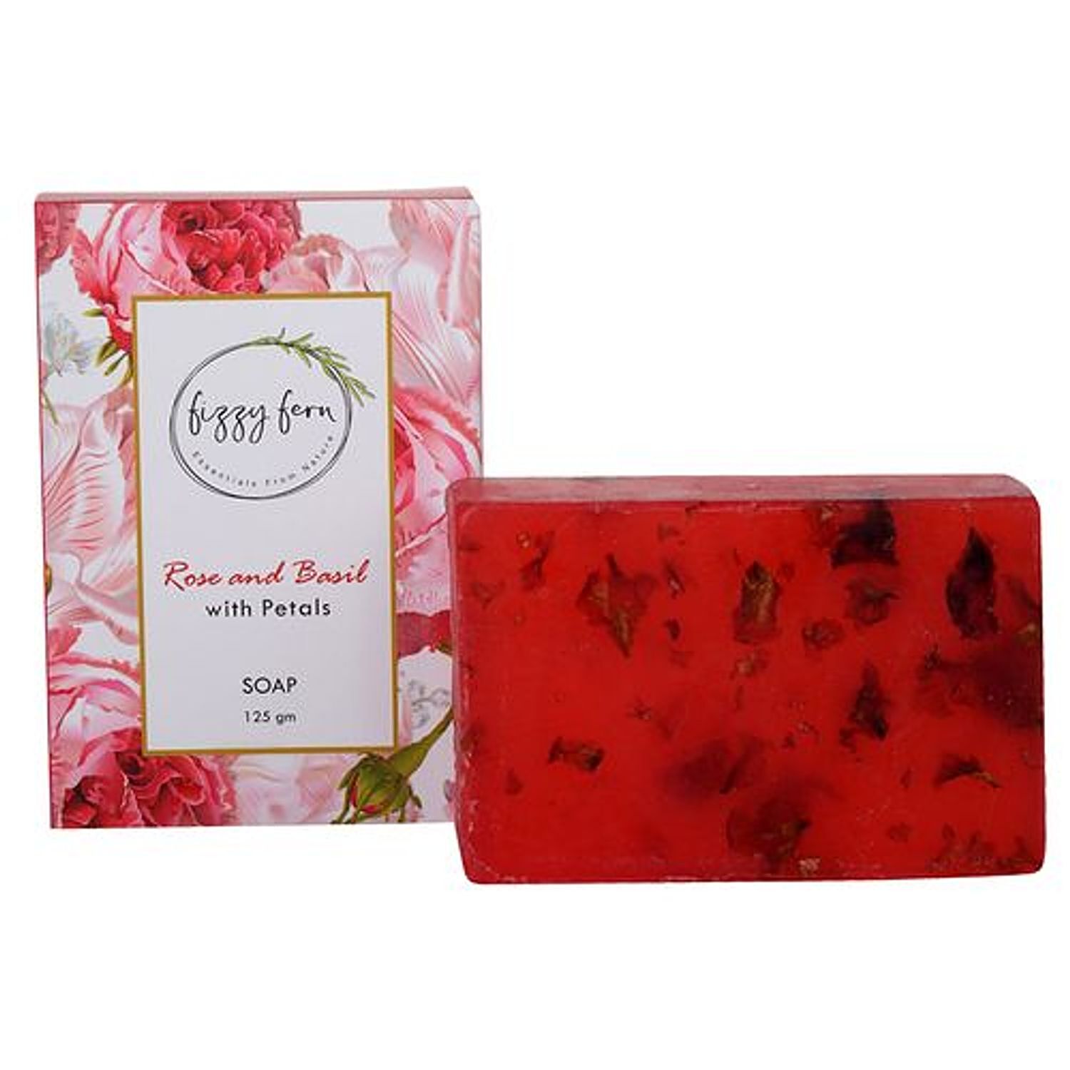 Buy Fizzy Fern Rose Basil Soap Online at Best Price of Rs 295