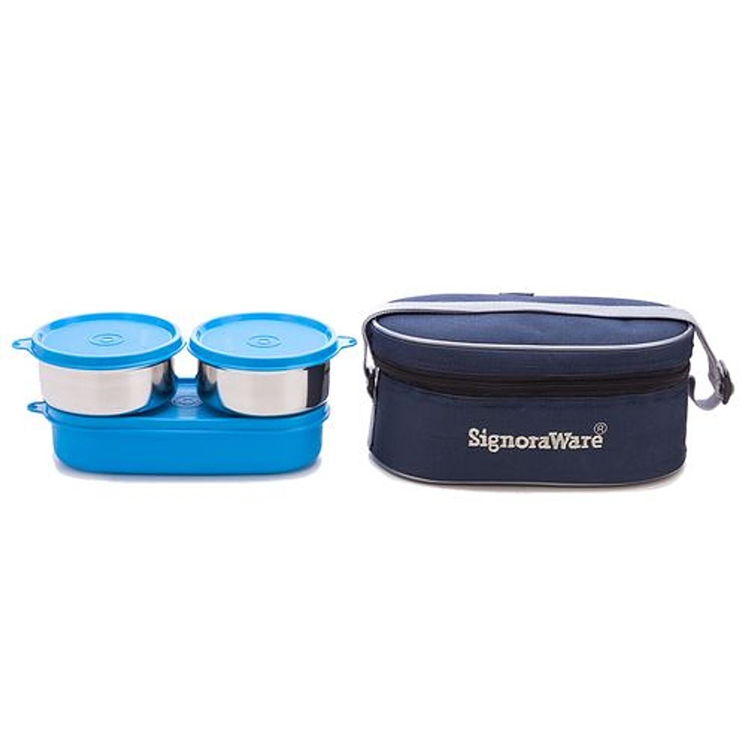 signoraware double decker lunch box